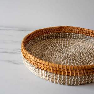 ถาดตกแต่ง, ถาดวางกลางโต๊ะ, ถาดเสิร์ฟแบบออตโตมัน, ถาดเสิร์ฟปิกนิก, ถาดเสิร์ฟงานเลี้ยง, ตะกร้าเสิร์ฟ - Product Image 4