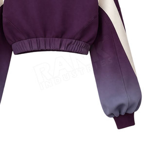 Nuevas sudaderas con capucha para mujer, ligeras, MOQ bajo, estilo cómodo, sudaderas cortas para mujer en venta - Product Image 6