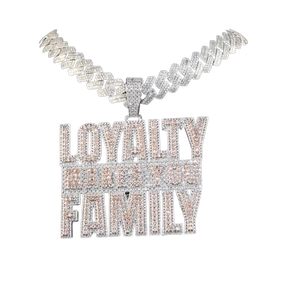 Custom Iced Out Memory Famiy Necklace Hip Hop Custom Photo <b>Locket</b> Fine Jewelry Pendants & Charms - Product Image 1