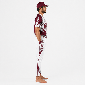 Confianza y libertad de movimiento durante todo el tiempo. Uniforme de béisbol transpirable hecho con materiales ligeros que garantizan comodidad. - Product Image 4