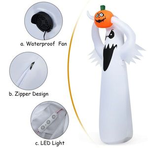 6 Foot Halloween Inflatable Pumpkin Decoration Outdoor Holiday Yard Decorations - Product Image 6