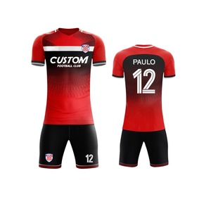 Uniforme de football unisexe entièrement personnalisé, séchage rapide, écologique, respirant, meilleur prix de gros, service OEM personnalisé, dernier design - Product Image 1
