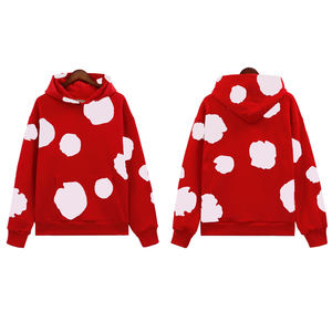 Sweat-shirts oversize pour hommes, tendance hiver 2023, 100% coton molletonné, personnalisables, respirants, haute qualité - Product Image 2