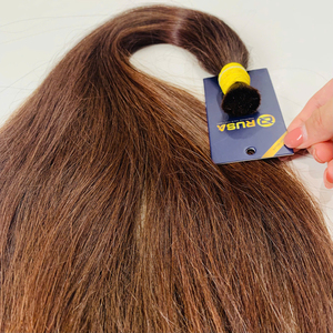 Extensiones de Cabello Humano Virgen Vietnamita Rusa, Doble Trama, Doble Capa, 100g, Puntas Completas, Todos los Colores, Estilo 1 Wrap - Product Image 4
