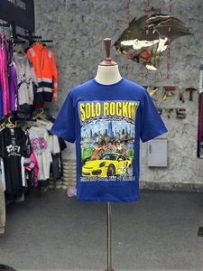 เสื้อยืดโอเวอร์ไซส์ลายกราฟิกสั่งทำพิเศษ ผ้าฝ้าย 100% สไตล์สตรีทแวร์สำหรับผู้ชาย เสื้อยืดพิมพ์ลายวินเทจ เนื้อผ้าหนา ใส่สบายสำหรับฤดูร้อน - Product Image 5