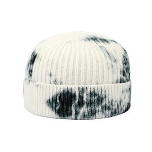 หมวกบีนนี่ถักลายไล่สีแบบไท-ได สำหรับฤดูหนาว ให้ความอบอุ่น พร้อมปักโลโก้ รับผลิตแบบ OEM จำนวนมาก - Product Image 4