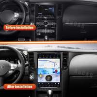 Autoradio Android 13 14,4'' avec GPS et navigation vidéo pour Infiniti FX35 FX37 FX50 QX70 2009-2016 Lecteur multimédia stéréo pour voiture
