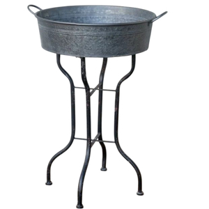 Soporte de suelo para cubitera de metal gris al por mayor, enfriador de bebidas, exhibidor de acero inoxidable, soporte para cubitera de vino para hotel, bar, fiesta - Product Image 1