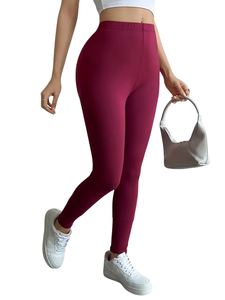 Leggings para mujer, diseño elástico de cintura alta para soporte de abdomen y experiencia cómoda de uso diario - Product Image 6