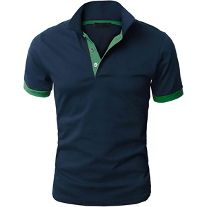 Polo de Punto de Verano para Hombre de Alta Calidad, Color Sólido, Casual, con Botones, Transpirable, Manga Corta, 2026 - Product Image 3