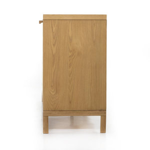 Aparador de buffet rústico de madera maciza de 69 pulgadas - Product Image 6