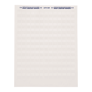 Étiquettes en polyester auto-laminantes Brady LaserTab pour l'identification des échantillons et de l'équipement de laboratoire - Product Image 3