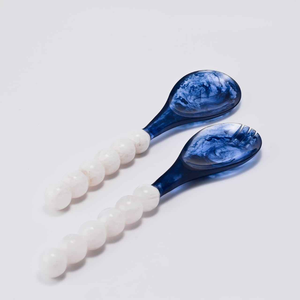 Cuchara para Servir Ensaladas Multifuncional Moderna, Hecha a Mano con Cuentas de Resina, Ecológica, Apta para Lavavajillas, de Alta Calidad, Utensilios Globales para Ensaladas - Product Image 3