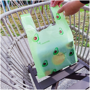 Wholesale Premium Custom Plastic Shopping <b>Bag</b> Biodegradable Recyclable Poly T Shirt <b>Bag</b> Singlet Carry <b>Bag</b> Export Quality - Product Image 6