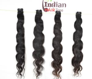 ผมแท้ 100% แบบ Double Weft  แบบมัดเป็นช่อ  ลอนธรรมชาติ สีดำ  แบบหยิกฟู  แบบลอนลึก  ผลิตจากผมที่ยังมีหนังกำพร้าผมอยู่  สำหรับต่อผม - Product Image 6