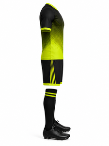 Custom Unisex Raglan Sleeve Crew Neck Short Sleeve Sports Jersey Set Quick Dry Breathable Polyester Drawstring Team Soccer - Product Image 4