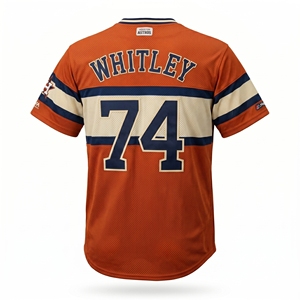 Maillot de baseball personnalisé pour homme à manches courtes avec logo d'équipe, en tissu polyester respirant et à séchage rapide, vente en gros - Product Image 2