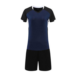 Ensemble d'uniformes de volley-ball personnalisés, anti-humidité, tenue d'équipe, vente en gros directe d'usine, maillot de volley-ball professionnel - Product Image 2