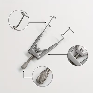 Écarteur de paupière à vis 15 mm/0,591 po, instrument ophtalmique réglable pour les procédures de double paupière et de canthoplastie - Product Image 3