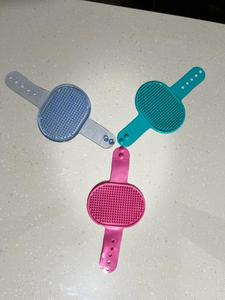 Brosse de toilettage pour chevaux, peigne à caoutchouc pour équidés, brosse de massage pour le pelage, accessoire de nettoyage, peigne à caoutchouc robuste pour équidés - Product Image 5