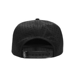 Gorra de Golf Impermeable de 7 Paneles con Logotipo Personalizado, Gorra Deportiva Unisex con Cuerda Perforada Cortada con Láser y Parche Bordado, Venta al Por Mayor - Product Image 6