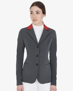 Veste d'équitation pour femmes grandes tailles, coupe ajustée, extensible, confortable, vêtement d'équitation, nouvelle collection - Product Image 1