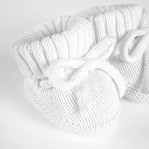Chaussettes décontractées pour bébés 0-3 mois, 100% coton tricoté standard, écologiques, OEM/ODM, Vietnam, couleur personnalisable, support aiguille - Product Image 2