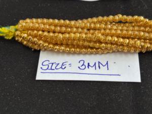 Cuentas de Vidrio Verde Plateadas Hechas a Medida, Tamaño de 2 mm en Adelante Hasta 6 mm, Diseñadores de Joyería, Empaquetado en Caja, España, Ecuador, México - Product Image 5