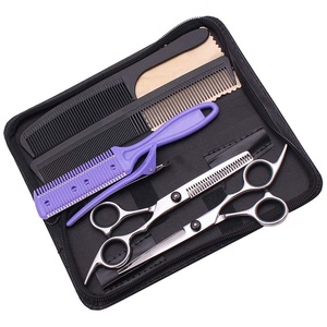 Kit de Tijeras de Peluquería de Acero Inoxidable al por Mayor - Tijeras Profesionales de Alta Calidad para Peluquería y Tijeras de Entresacar - Product Image 1