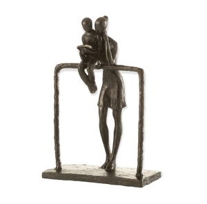 Œuvre d'art en aluminium coulé sculpté, développée comme élément décoratif pour les espaces intérieurs élégants et modernes - Product Image 2