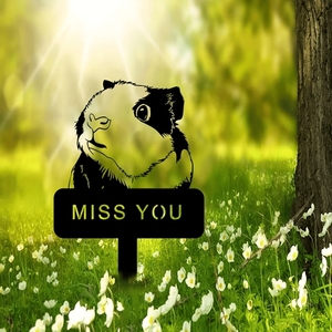 Pietra Commemorativa Personalizzata per Animali Domestici, Lapide Personalizzata, Decorazione da Giardino, Regalo di Condoglianze (Stile Americano) - Product Image 4