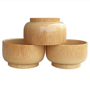 Nouveau Bol en Bois Style Arabe pour Usage Quotidien – Idéal Maison et Hôtel – Bol à Riz, Soupe et Sauces – Vaisselle en Bois - Product Image 1