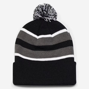 Gorros de Invierno Personalizados al por Mayor, de Alta Calidad, Unisex, Acrílicos, Lisos o a Rayas, para Esquí, Gorro de Lana para Adultos, Casual, MOQ de 10 Piezas, Fabricante - Product Image 4