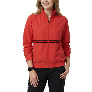 Chaquetas Quirúrgicas Personalizables con Cierre Frontal, Estampadas y Bordadas, al por Mayor, con Cuello Alto y Detalle de Doble Raya - Product Image 1