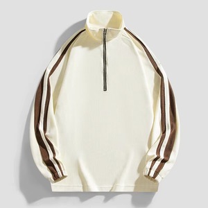 Sweat-shirts à capuche pour hommes de qualité supérieure, sweats à capuche pour hommes avec fermeture éclair 1/4, sweats à capuche et sweats pour hommes grandes tailles, t-shirt à demi-fermeture éclair - Product Image 2