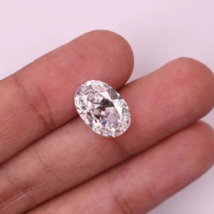 Diamants de laboratoire cultivés en gros, certifiés IGI CVD HPHT, 5ct 6ct 7ct, couleur DEF, pureté VVS VS, taille ovale, diamants créés en laboratoire en vrac - Product Image 4
