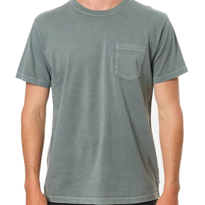 Camisetas Formales de Algodón 100% Sostenible para Hombre, Manga Corta, Cuello Redondo, Corte Holgado, Anti-Pilling, 230g, para Verano - Product Image 1