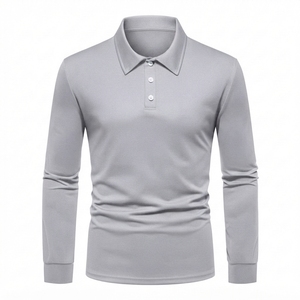 Camiseta de Manga Larga Personalizada para Hombre, Camiseta de Algodón a la Moda, Camiseta de Manga Larga para Hombre al por Mayor, Corte Ajustado, Algodón Premium - Product Image 1