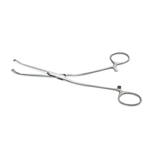 Pinzas para Hemorroides de 7.5 Pulgadas con Puntas Anguladas, Instrumento Quirúrgico Rectal de Acero Inoxidable, Herramienta Hemostática Reutilizable de Precisión - Product Image 1