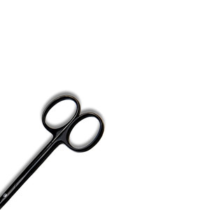 Tijeras Supercut Iris de Acero Inoxidable Negro con Recubrimiento Cerámico, Fabricadas Profesionalmente, Rectas y Curvas, Instrumento Quirúrgico Fino - Product Image 3