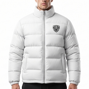 Mawra Custom Logo Puffer <b>Jacket</b> <b>Men's</b> Winter Warm Quilted Outdoor <b>Jacket</b> Fashion Streetwear Casual Clothing OEM Manufacturer - Product Image 1