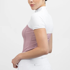 Camisetas de Equitación Personalizadas, Transpirables, de Secado Rápido, Reversibles, 100% Poliéster, Ropa Ecuestre para Mujer, para Entrenamiento - Product Image 2