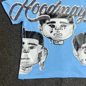 Camisetas de Algodón 100% para Hombre, Diseño Personalizado, Corte Holgado, Estampado Frontal, Manga Corta, Estilo Urbano, Transpirables - Product Image 1