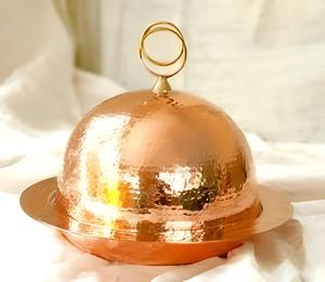 จานใส่เนยแบบมีฝาปิดและถาดเสิร์ฟ ดีไซน์หรูหรา เหมาะสำหรับจัดเก็บในครัว ตกแต่งโต๊ะอาหาร และใช้เสิร์ฟ - Product Image 4