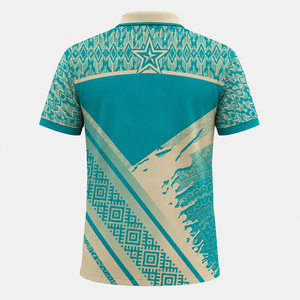 เสื้อโปโลซับลิเมชั่นคุณภาพสูงสำหรับผู้ชาย ขายส่งจำนวนมาก รับสั่งทำเสื้อโปโลแบบยูนิฟอร์ม เสื้อกอล์ฟคุณภาพสูง ผลิตจากโรงงาน - Product Image 2