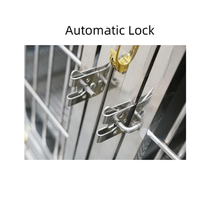 Terlaris dalam ruangan Universal baja antikarat kecil ukuran sedang rumah anjing kucing Multi lapisan kandang asrama logam antilembap mudah - Product Image 4