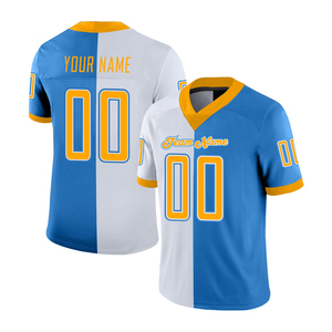 เสื้อฟุตบอลอเมริกันแบบใหม่ ดีไซน์ใหม่ สำหรับฤดูกาลใหม่  ปักลายทีมได้ทุก 32 ทีม พร้อมปักโลโก้และชื่อ คุณภาพเยี่ยม - Product Image 1