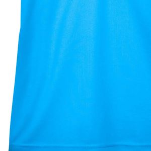 Polo brodé JJ Logo Youth Bright Cyan à manches courtes, col classique, coupe régulière, style décontracté, pour le golf et le quotidien - Product Image 6
