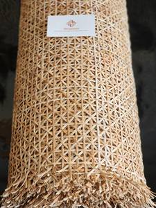 Natural Rattan Sheet Fabric Synthetic Cane Webbing Factory-<b>Wrapped</b> Accessories for <b>Furniture</b> Eco-Friendly Material - Product Image 3