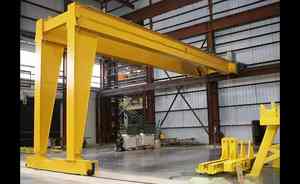 Grue portique robuste pour équipement de fabrication, disponible en ligne pour les grandes usines - Product Image 2